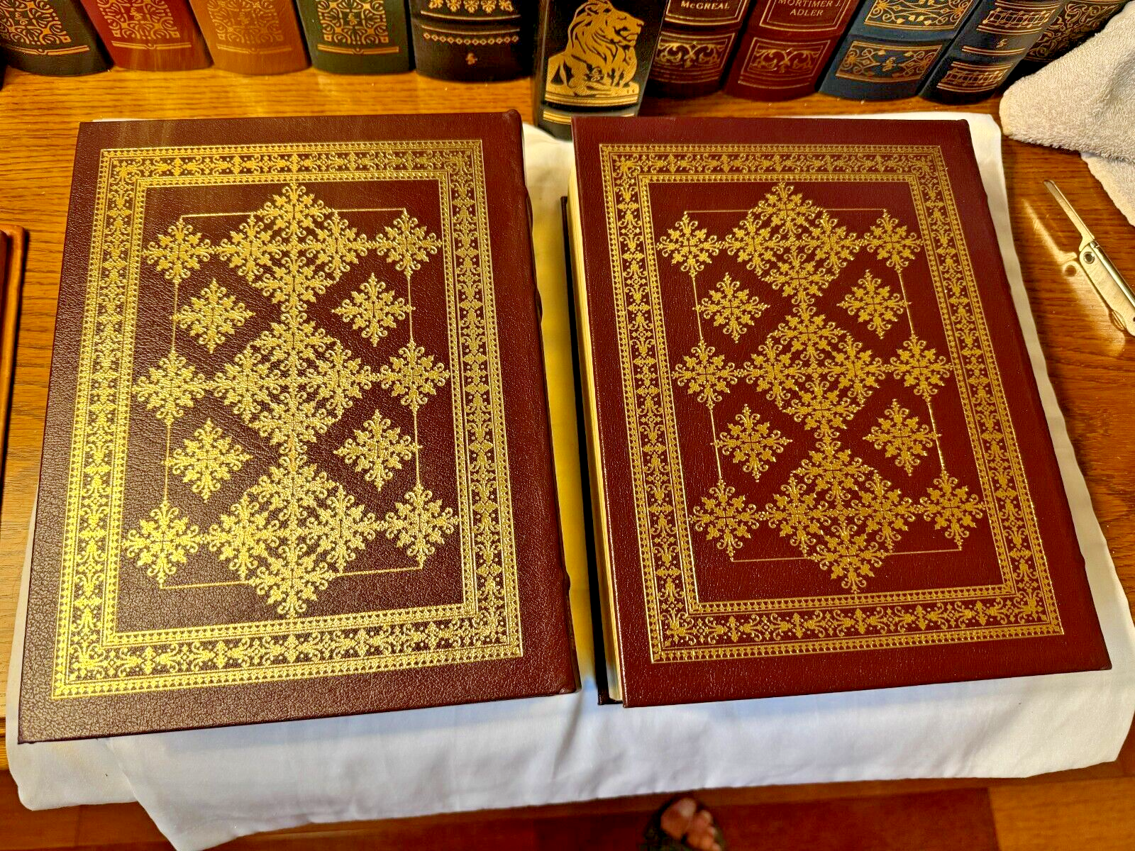 Easton Press ~BARLETT'S BOOK OF ANECDOTES & FAMILIAR QUOTATIONS~ SET!