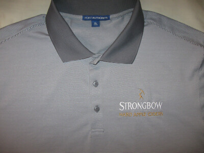 Strongbow Hard Apple Cider Polo Golf Shirt Men's XL Short Sleeve Casual Guys