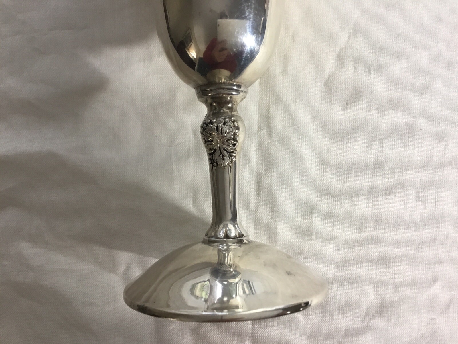 4 VINTAGE PLATOR GOBLETS WINE /WATER GLASSES SILVER PLATED MADE IN SPAIN VGC