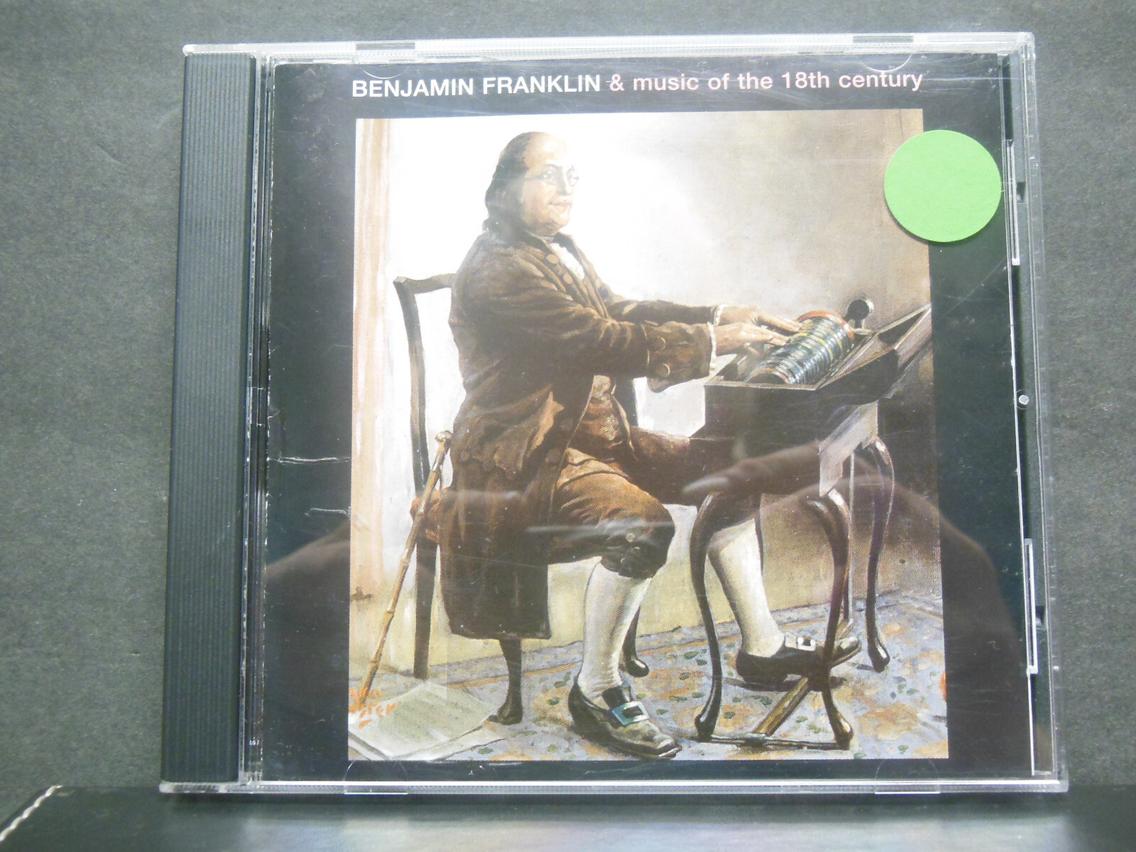 Benjamin Franklin & Music of The 18th Century, CD w Case Art