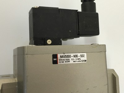 SMC NAV5000-N06-5DZ 24v DC Valve NAN500-N06 Silencer