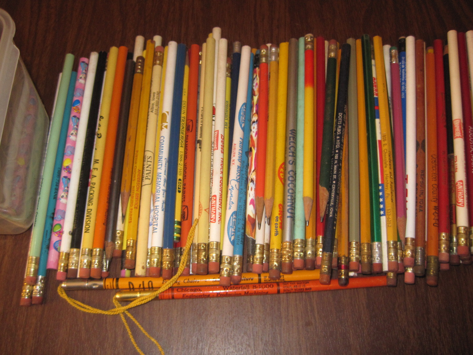 2 Plus LBS Vintage ADVERTISING Business Give A Way Pencils Salesman's Freebies