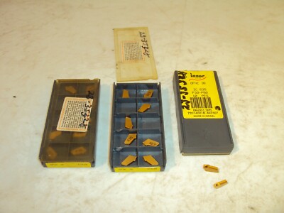 (30) Iscar Self Grip GFNC-3B Grade IC-635 Carbide Cutoff Insert Thru Coolant