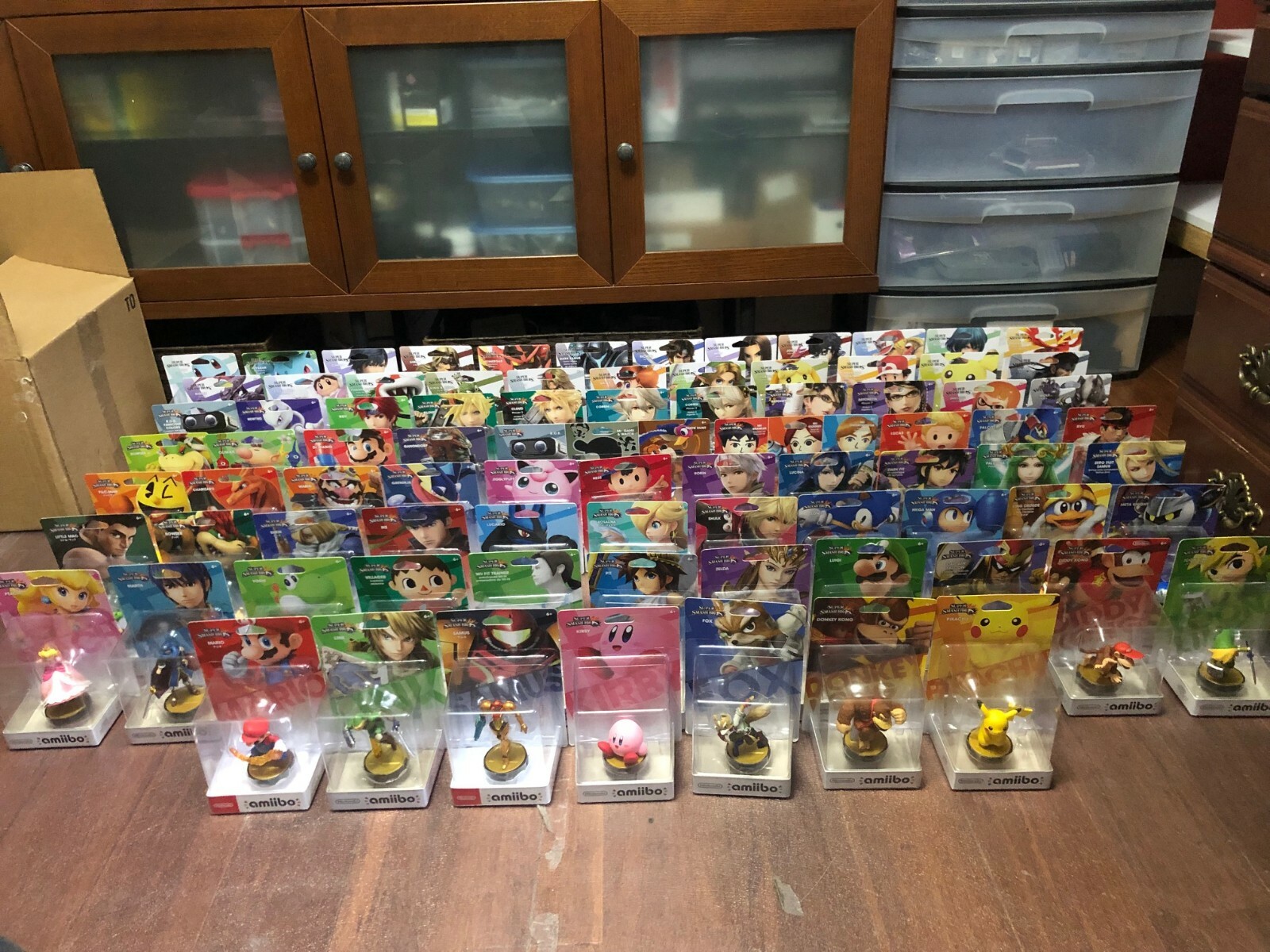Complete! Every Smash Bros. amiibo to date! Ultimate! 94