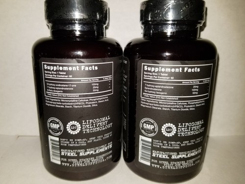 Steel Supplements 3-EPI / 7,3-ANDRO STACK! Burn Fat & Build Lean Muscle Mass!!