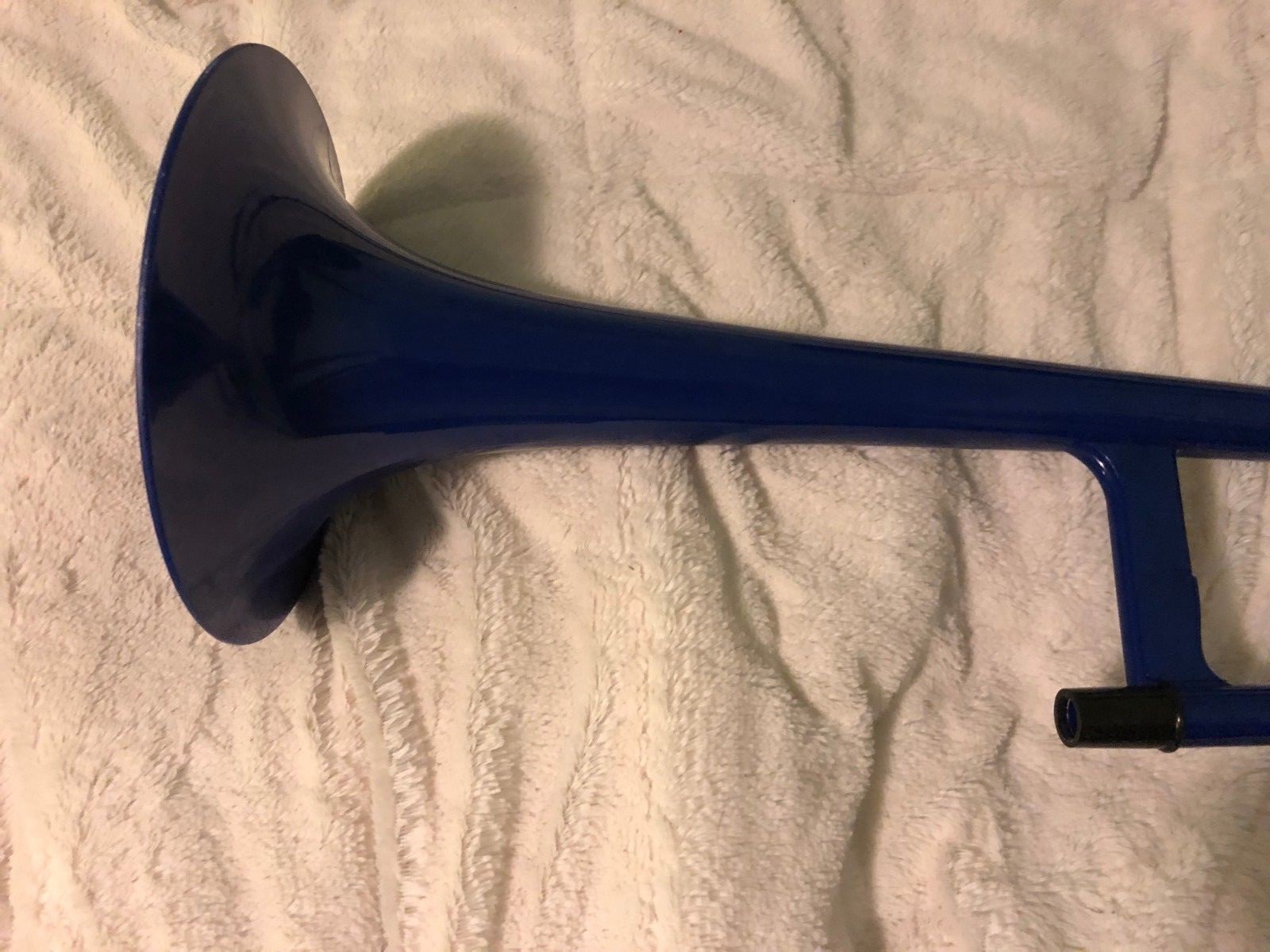 Jiggs pBone - Blue Plastic Trombone with Mouthpiece and Case
