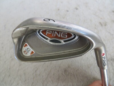 USED PING G10 RED DOT 6 IRON PING AWT REGULAR STEEL 37.25'' MENS RH