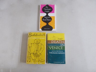 3 THOMAS MANN # PB DEATH IN VENICE TRANSPOSED HEADS BUDDENBROOKS