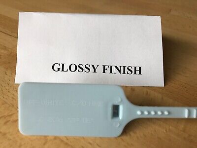 FAST SHIPPING ''The Ten'' ZIP TIE TAG Baby Blue Replacement Nike x Off-White 2018