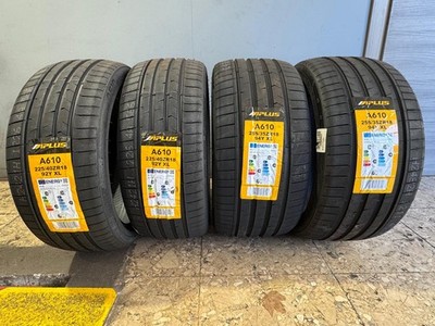 SET 4 Pneumatici Nuovi 225/40R18 92Y +  255/35R18 94Y APLUS A610 4 STAGIONI M+S