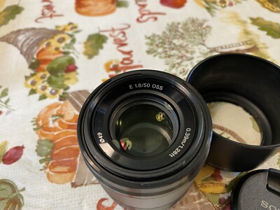 Sony 50mm F1.8 OSS Portrait Lens SEL50F18/B