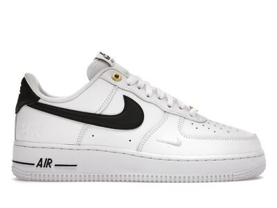 Nike Air Force 1 07 LV8 40th Anniversary - White Black 2022 - DQ7658-100