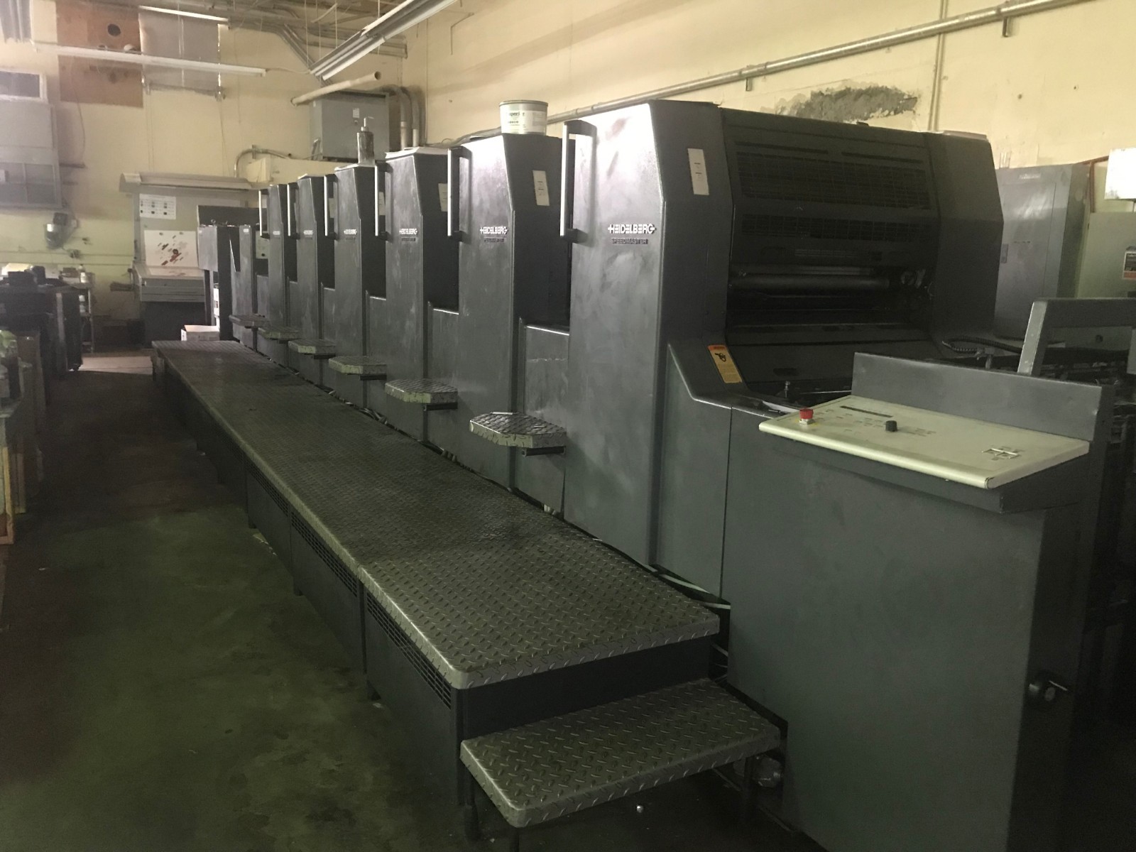 Heidelberg Speed Master 74-6+L CP 2000