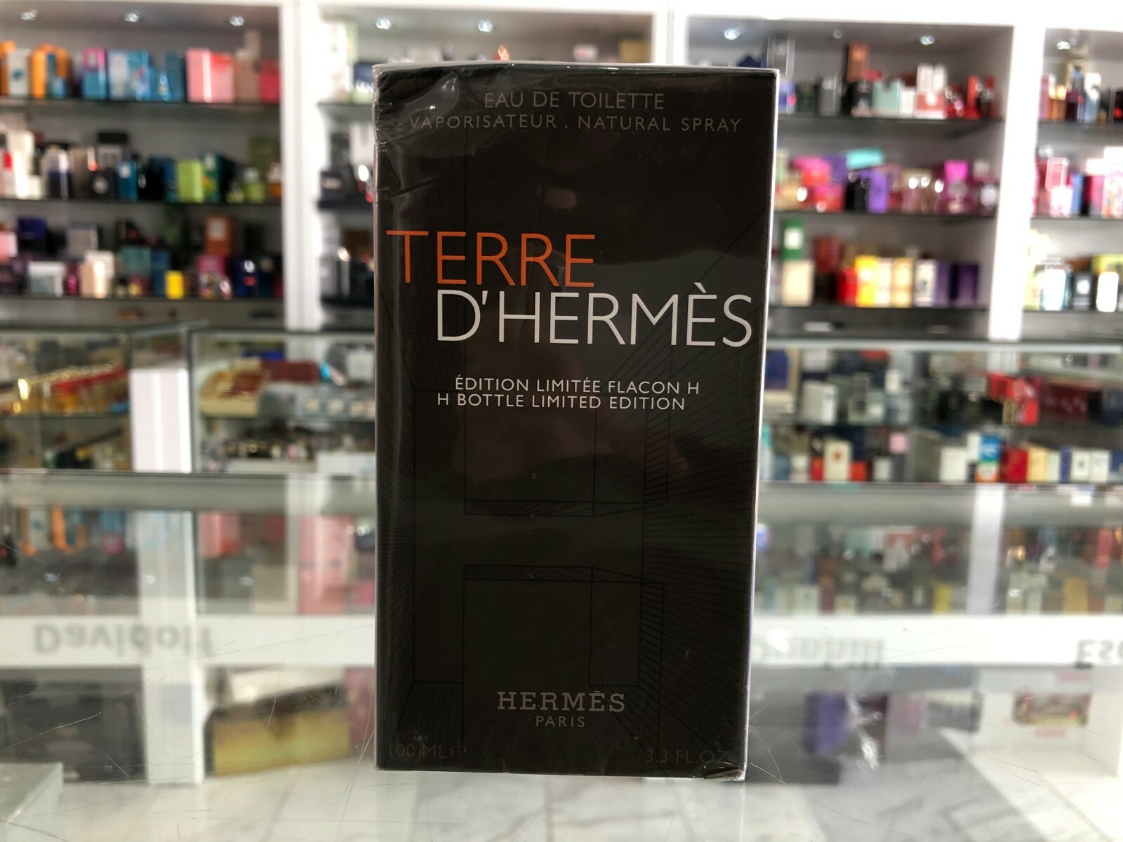 TERRE D'HERMES EAU DE TOILETTE SPRAY 100 ML COMPANY SEALED