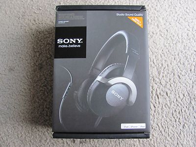 Brand New Sony DR-ZX701ip Monitor Headphones with Microphone