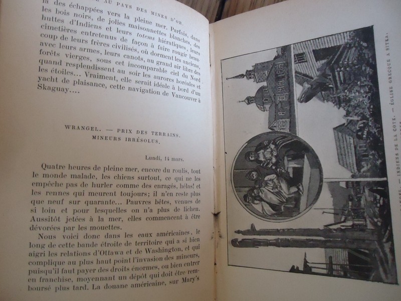 Voyage Pays Des Mines D'Or Klondike Auzias-Turenne Ruee Vers L'Or 1899 W.Cormack