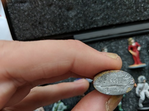 Grenadier Warhammer 25mm painted RPG game pieces 1991 20 piece set