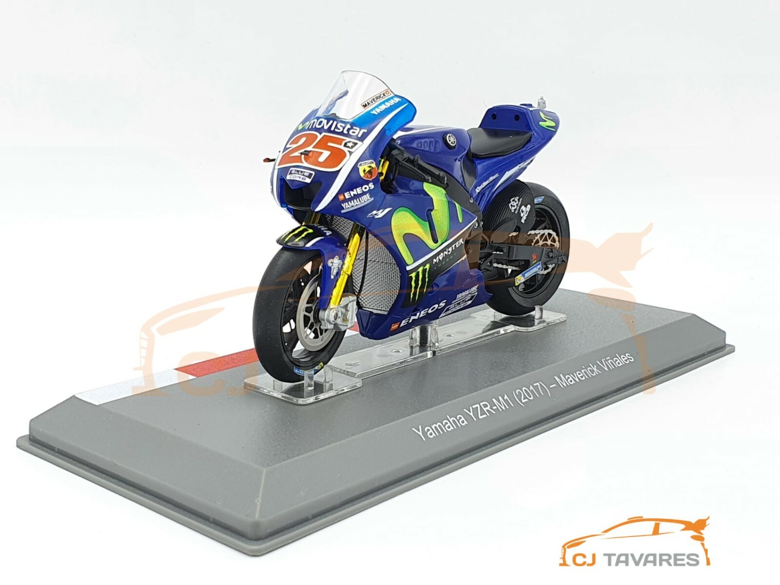 ALTAYA YAMAHA YZR-M1 #25 MAVERICK VINALES MOTO GP 2017 1/18