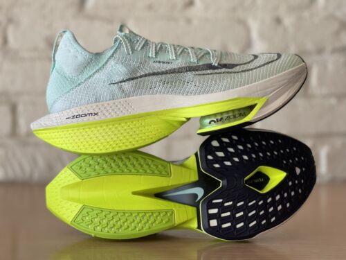 Nike Air Zoom Alphafly NEXT% 2 Women Sz 10 / Men 8.5 Mint