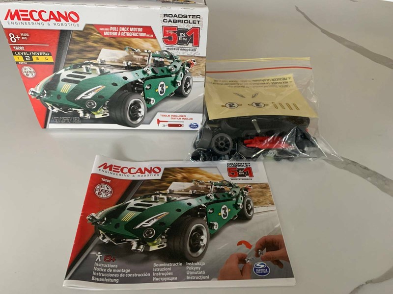 meccano 5 in 1 roadster