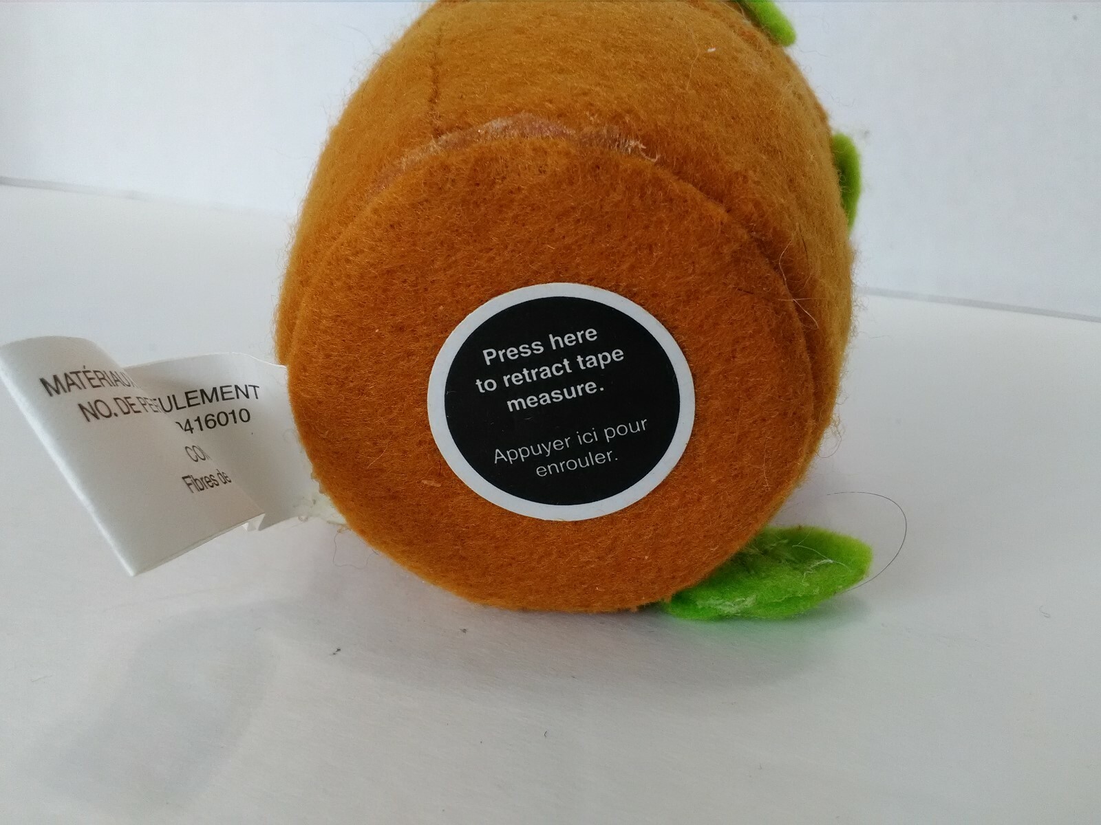 sewing pincushion stick pin needle holder felt fabric flowers tape measure incl