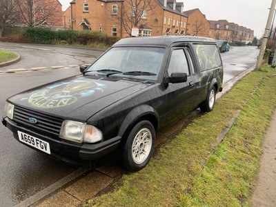 classic cars ford escort mk3 van 1983 mot & tax exempt