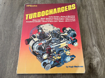 Turbochargers HP Books 49 Book Hugh Macinnes Turbo Turbocharger Cars Motorcycles