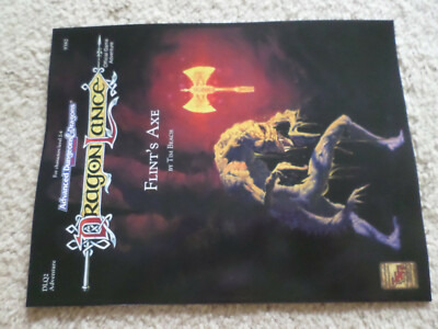   DLQ2 Flint's Axe   Dragonlance   Dungeons & Dragons  adventure module