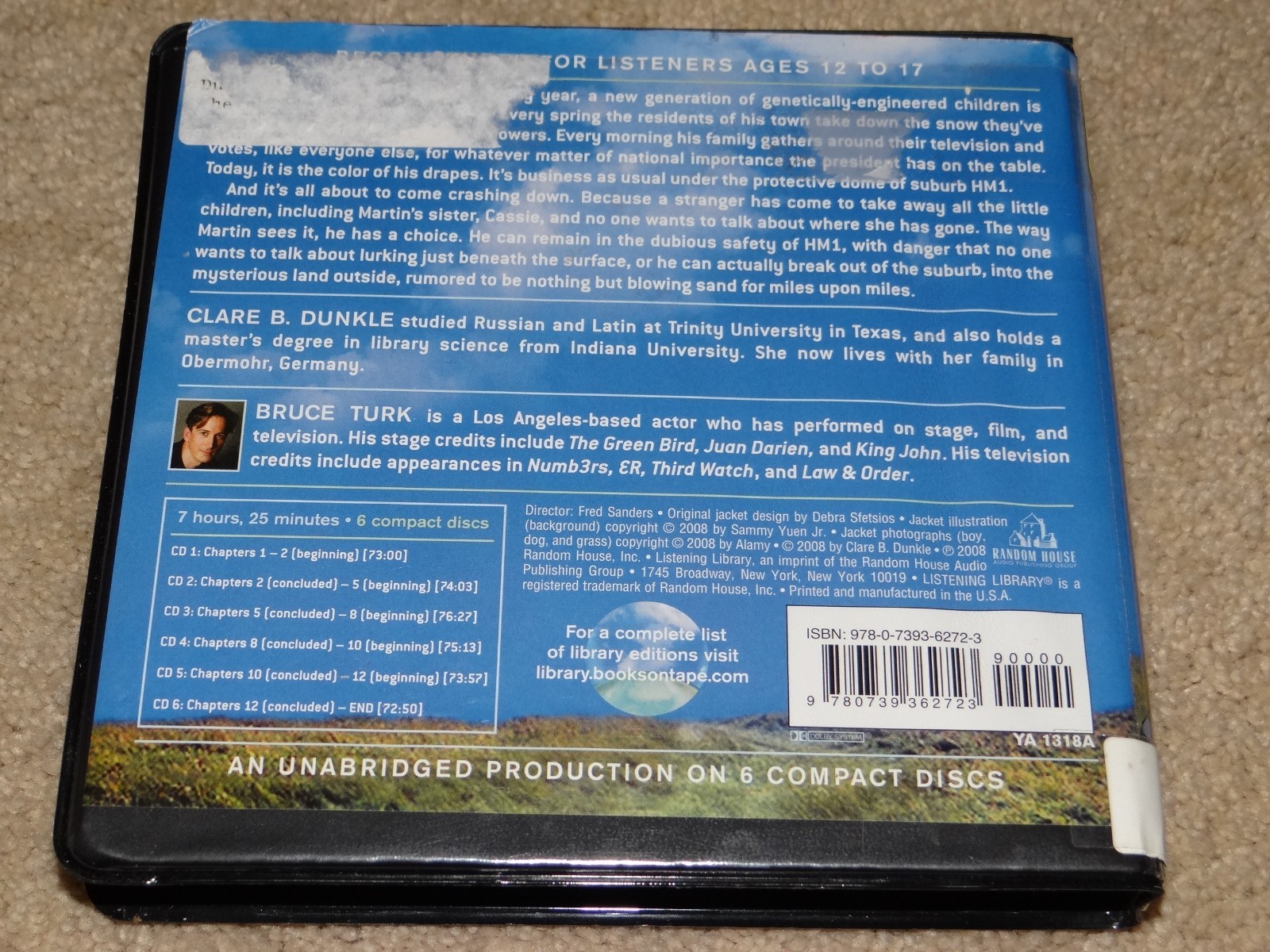 The Sky Inside by Clare B. Dunkle UNABRIDGED 6 Disc Audiobook CD Set YOUNG ADULT