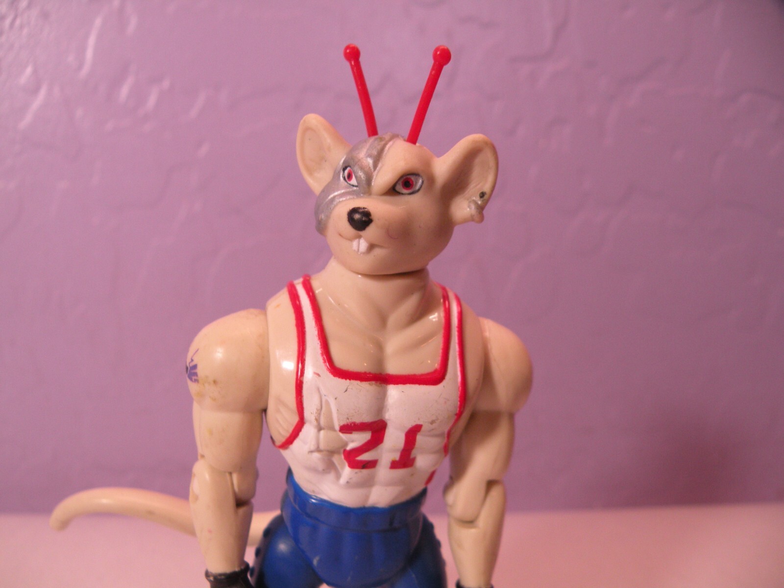 1994 Galoob Biker Mice From Mars Sports Bros Slam-Dunk Vinnie Action Figure