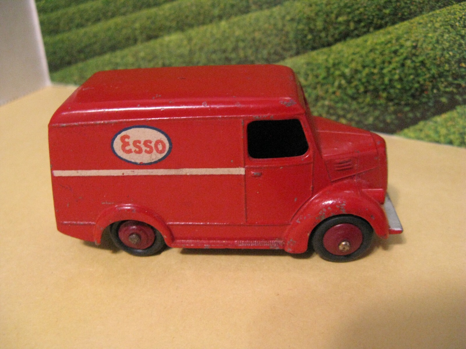 Dinky Toys Red Esso Delivery Van Trojan Meccano Ltd. English Vintage