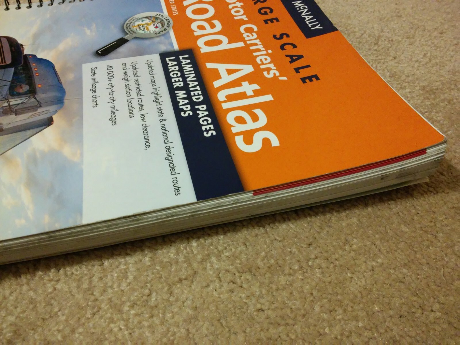 Rand McNally Large Scale Motor Carriers' Road Atlas