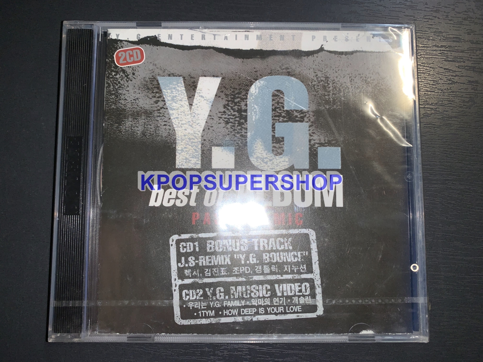 Y.G. Family Best of Album Pass the Mic CD VCD New Sealed Rare OOP