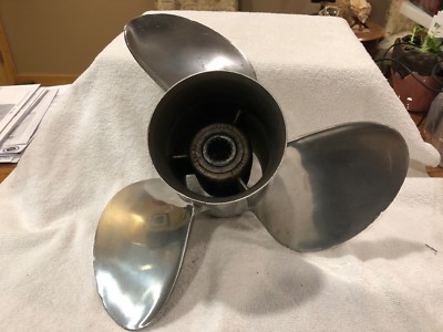 Michigan Wheel Apollo 4-Blade Stainless Steel Propeller - 14-5/8" X 16" Pitch, Right Hand