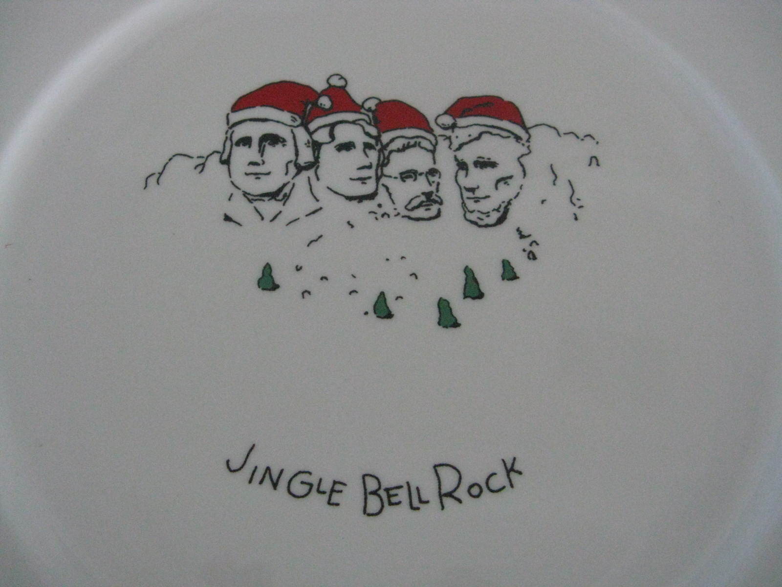 Set of 4 Dayton Hudson Merry Masterpiece Dinner Plates Original Box