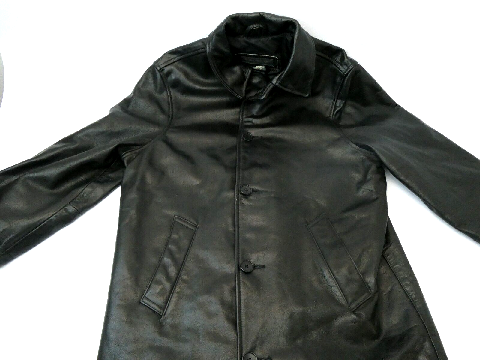 Leather Jacket Banana Republic Size XS Genuine Leather