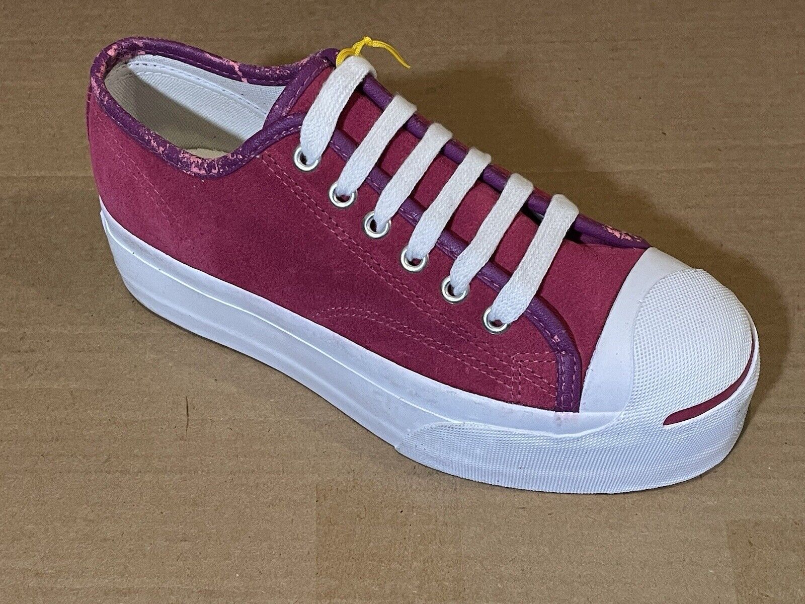 Vintage🇺🇸 Jack Purcell Converse Made In USA White Laced OX