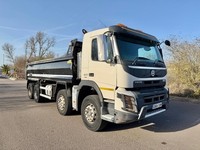 Volvo FMX420 2014(64) 8x4 Steel Body Tipper - Choice of 2