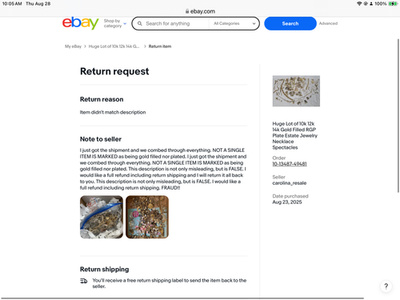 Item photo(s) from verified buyer