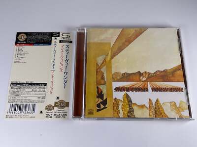 Stevie Wonder Innervisions Motown Japan Import Obi SHM-CD