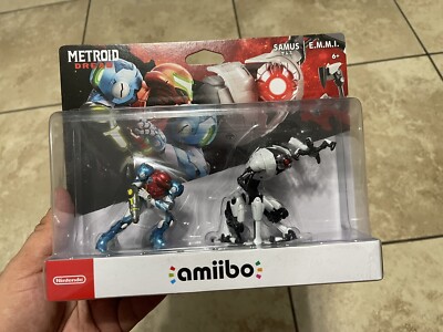Metroid Dread Amiibo 2 Pack - Samus & E.M.M.I. Brand New Factory Sealed Nintendo