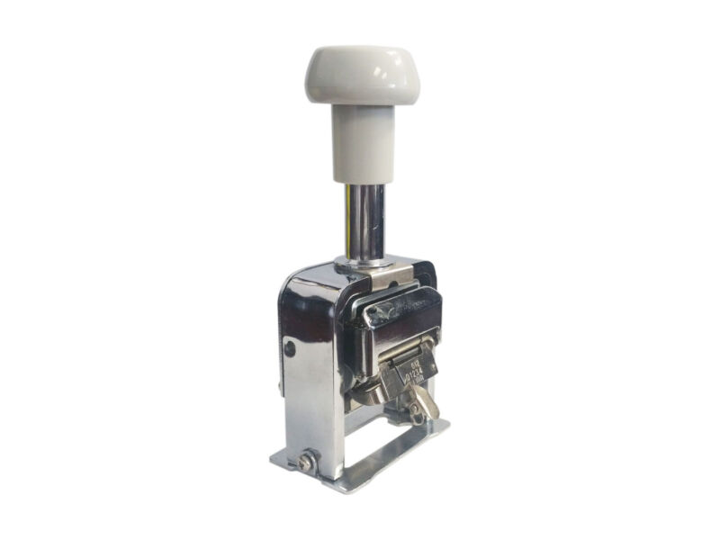 Automatic Numbering Machine Hand 7 Digits Model 507 Manual Numbering