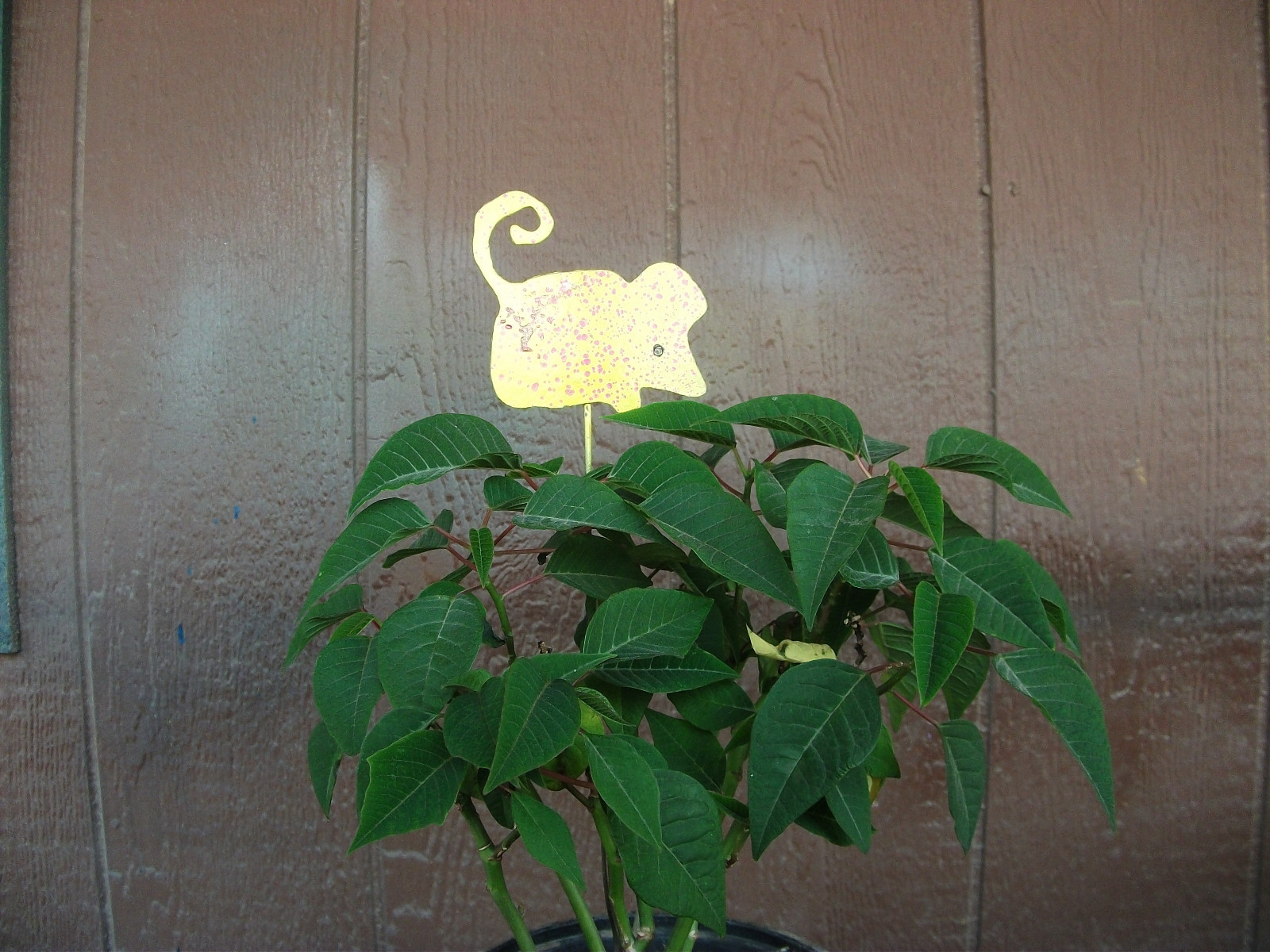 Mouse Plant Yard Garden Stake Handmade from Scrap metal 3