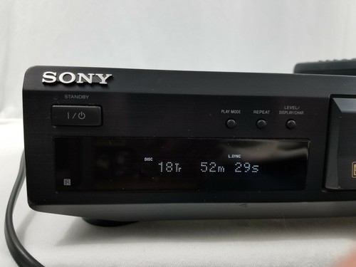 SONY MiniDisk Deck Model MDS-JE330 with REMOTE