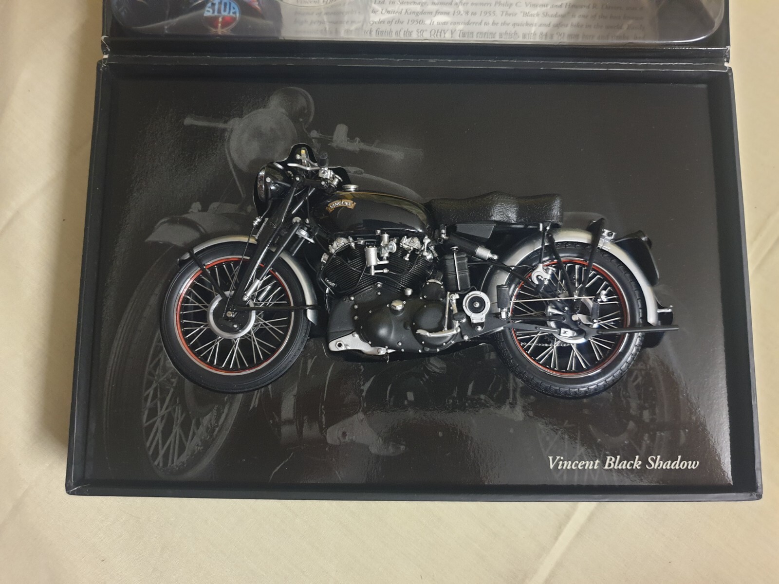 ガ*ボ様 MINICHAMPS Vincent Black Shadow ガ*ボ様 MINICHAMPS Vincent Black Shadow - メルカリ