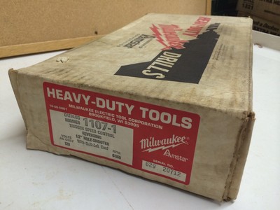 New Milwaukee 1107 1/2