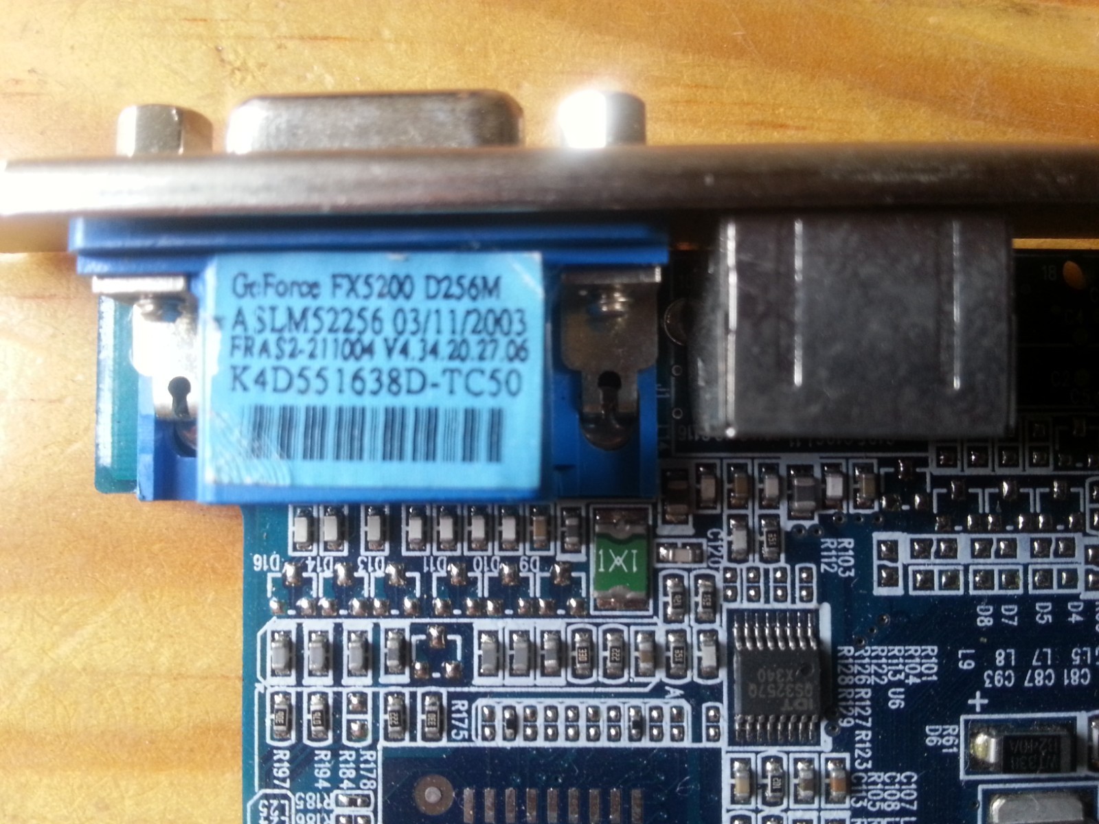 BFG Tech GeForce Fx5200  D256M ASLM 52256 Graphics card