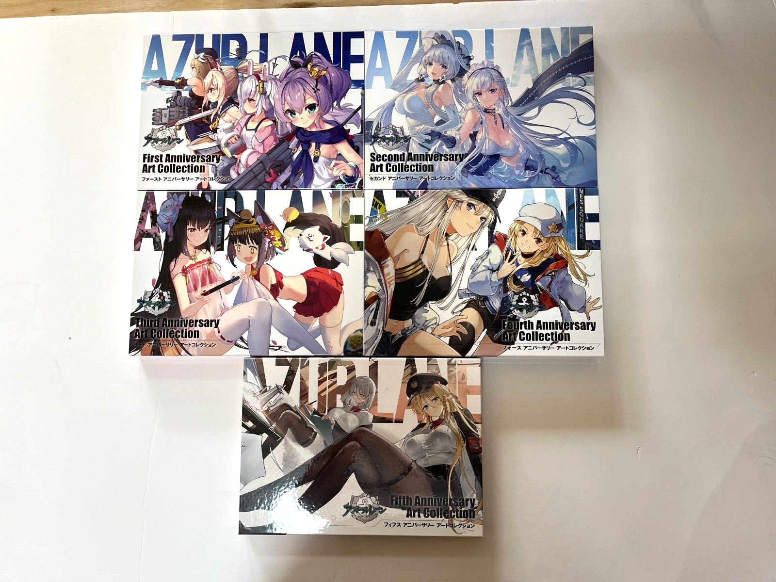 Azur Lane Anniversary Art Collection 7 set Illustration Book 1st