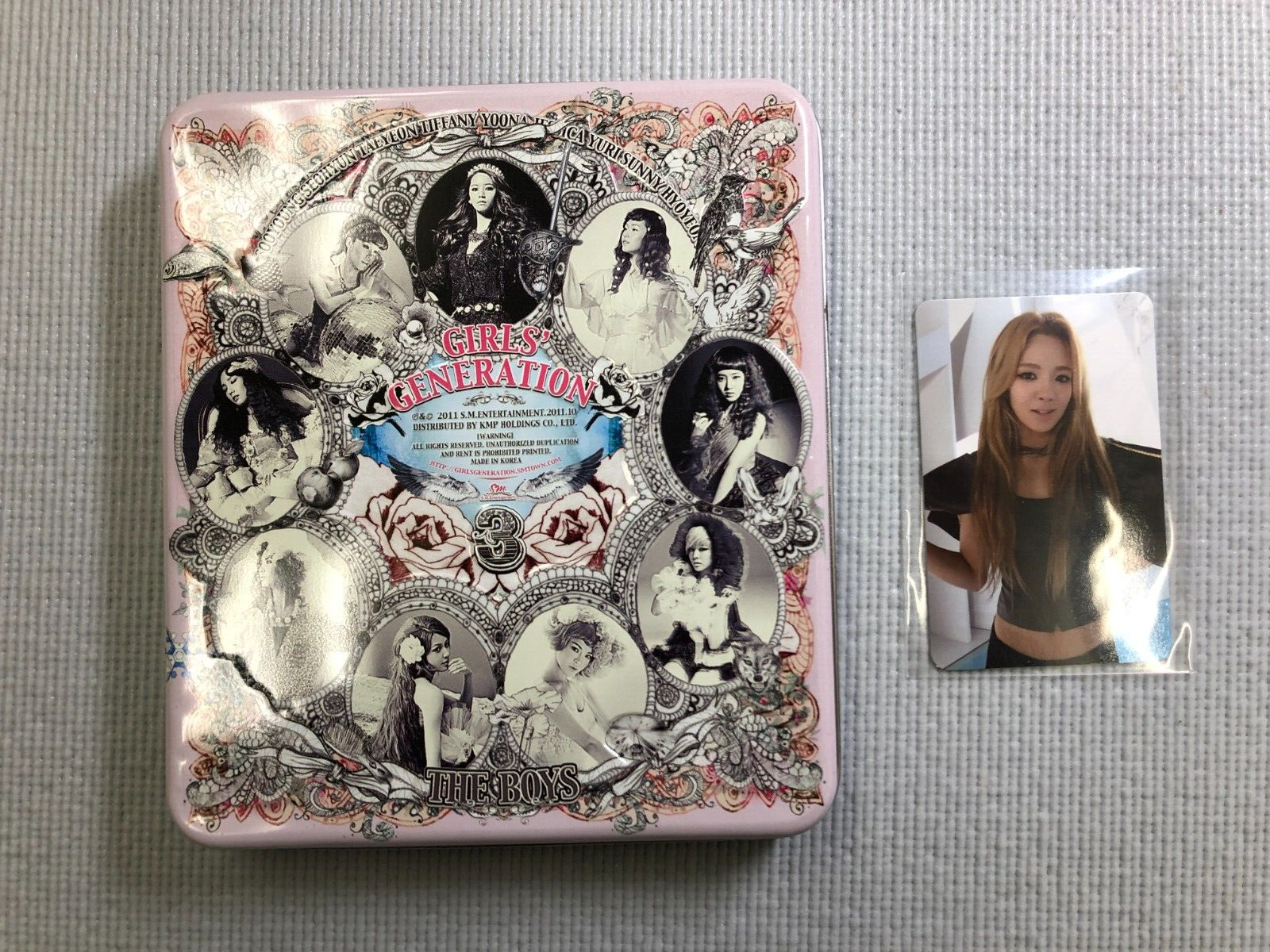 Girls' Generation Album CD Tin Box Steel -The Boys | eBay