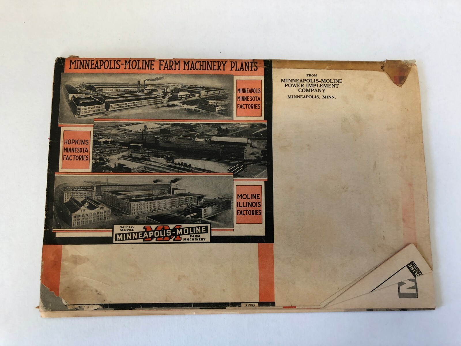 Vintage 1935 Minneapolis Moline Yearbook